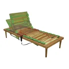 Sommier motorisé double en bois inclinable Bio Energy Plus ATP - Energy Viadurini