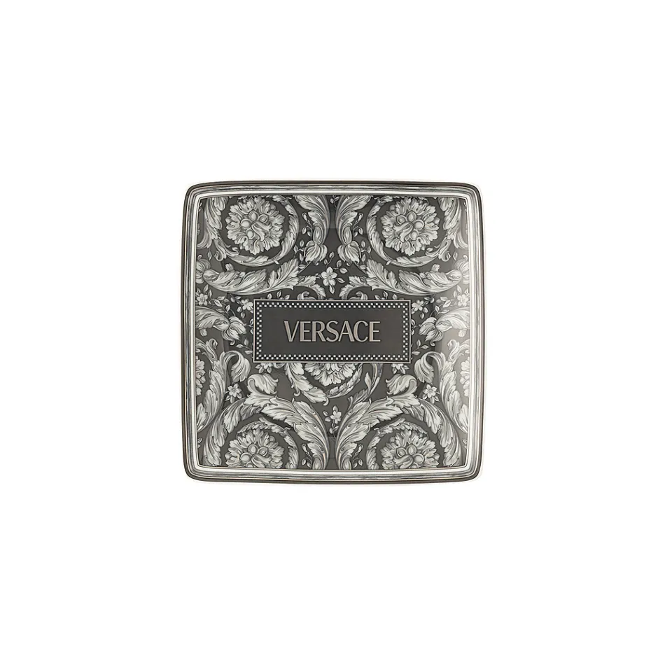 Rosenthal Versace 6 bols plats carrés avec logo Versace Vintage années 90 - Baroque Viadurini