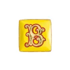 Bols plats carrés en porcelaine Alphabet 6 de Rosenthal Versace - Alphabet Viadurini