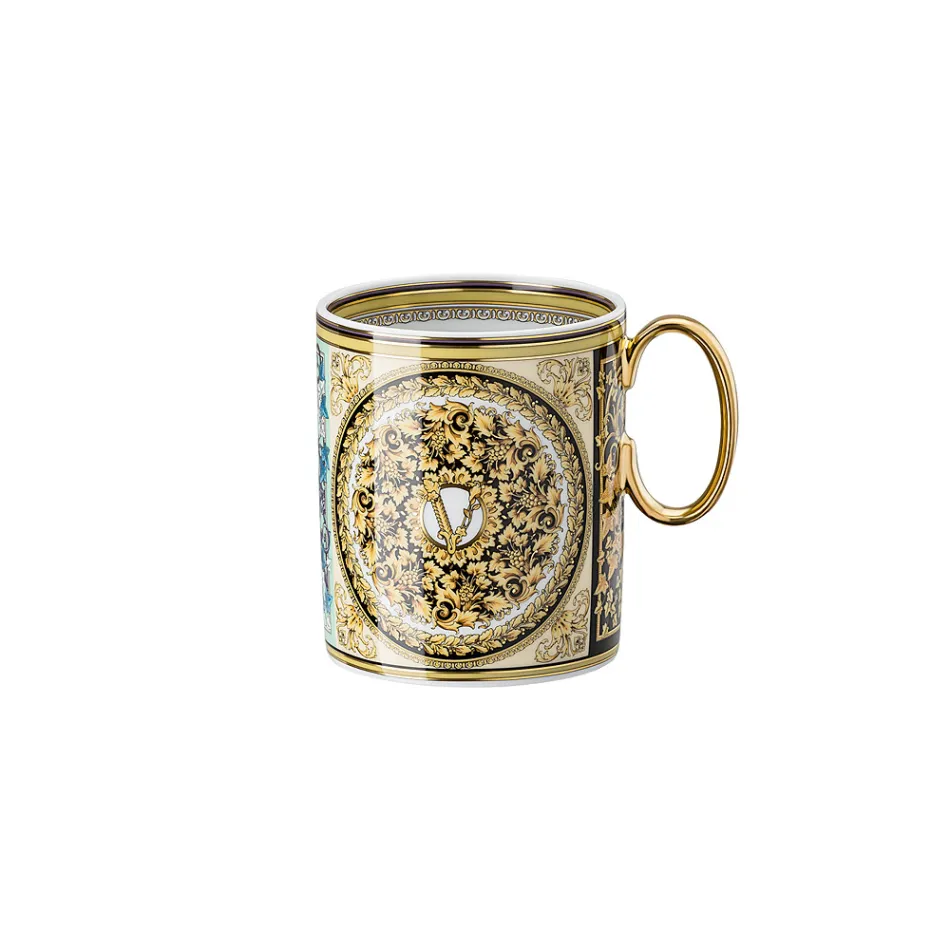 Rosenthal Versace Barocco Mosaic 4 verres avec anse en porcelaine - Mosaïque Viadurini