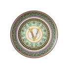 Rosenthal Versace Barocco Mosaic 4 Assiettes Plates Diamètre 17 cm - Mosaïque Viadurini