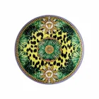 Rosenthal Versace Jungle Animalier 4 Assiettes Plates Diamètre 17 cm - Animalier Viadurini