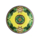 Rosenthal Versace Jungle Animalier 4 Assiettes Plates Diamètre 17 cm - Animalier Viadurini