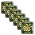 Rosenthal Versace Jungle Animalier 6 bols plats carrés - Animalier Viadurini