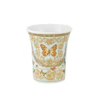 Vase en porcelaine Rosenthal Versace Le Jardin avec éléments de la nature - Baroque Viadurini