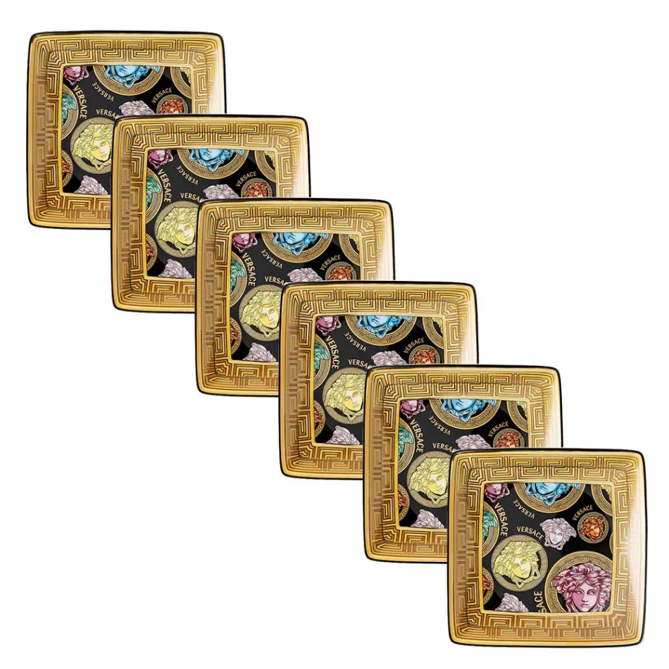 Rosenthal Versace Medusa Amplified Multicolore 6 tasses - Amplifiedmulticolor Viadurini