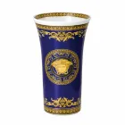 Rosenthal Versace Medusa Blue Vase en porcelaine design moderne 26cm Viadurini
