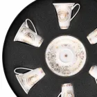 Rosenthal Versace Medusa Gala Set de tasses à expresso en porcelaine 6pc Viadurini