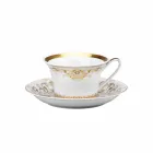 Rosenthal Versace Medusa Gala Ensemble de tasses à thé en or 6 p Viadurini