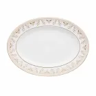 Rosenthal Versace Medusa Gala Assiette ovale 34cm en porcelaine Viadurini