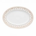Rosenthal Versace Medusa Gala Assiette ovale 34cm en porcelaine