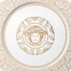 Rosenthal Versace Medusa Gala Assiette 33cm en porcelaine Viadurini