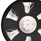Rosenthal Versace Medusa Gala ensemble de tasses à expresso 6 pièces en porcelaine Viadurini