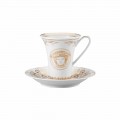 Rosenthal Versace Medusa Gala Tasse à café haute en porcelaine