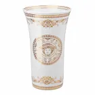 Rosenthal Versace Medusa Gala Vase design en porcelaine h 34cm Viadurini