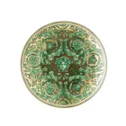 Rosenthal Versace Medusa Garland 4 Assiettes Plates Diamètre 17 cm - Noël Viadurini