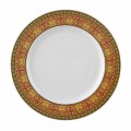 Rosenthal Versace Rouge Méduse 22 cm assiette plate en porcelaine