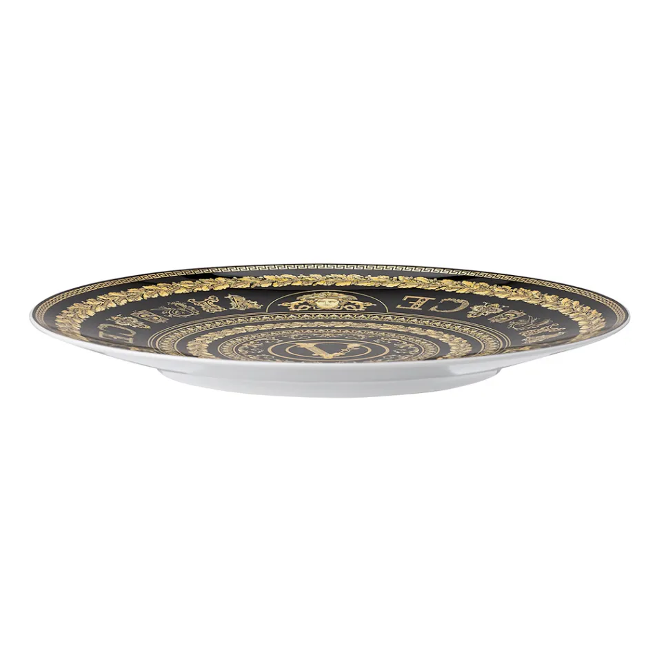 Assiette de service Virtus Gala de Rosenthal Versace Diamètre 33 cm en porcelaine - Baroque Viadurini