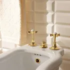 Robinets de bidet vintage en laiton avec livraison interne fabriqués en Italie – Katerina Viadurini