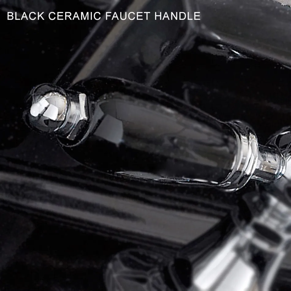 Robinet de bidet monotrou classique avec leviers en laiton fabriqués à la main - Noriana Viadurini