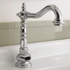 Robinet pour lavabo électronique monotrou style classique en laiton - Noriana Viadurini