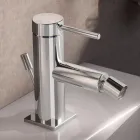 Mitigeur de bidet en laiton, design rond - Antilio Viadurini