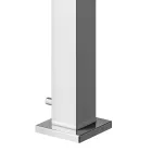 Mitigeur Lavabo Design Carré En Laiton - Erik Viadurini