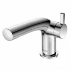 Robinet de Lavabo Moderne 8 cm Hauteur en Métal Sans Drain - Pinto Viadurini