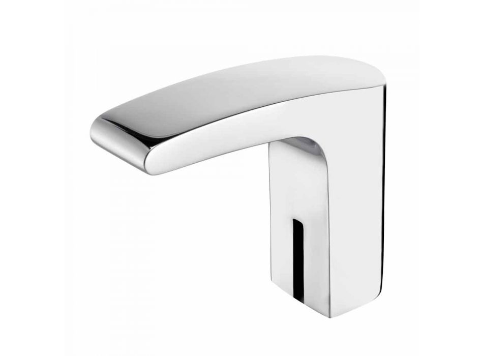 Robinet de lavabo en métal moderne avec capteur infrarouge - Gonzo Viadurini