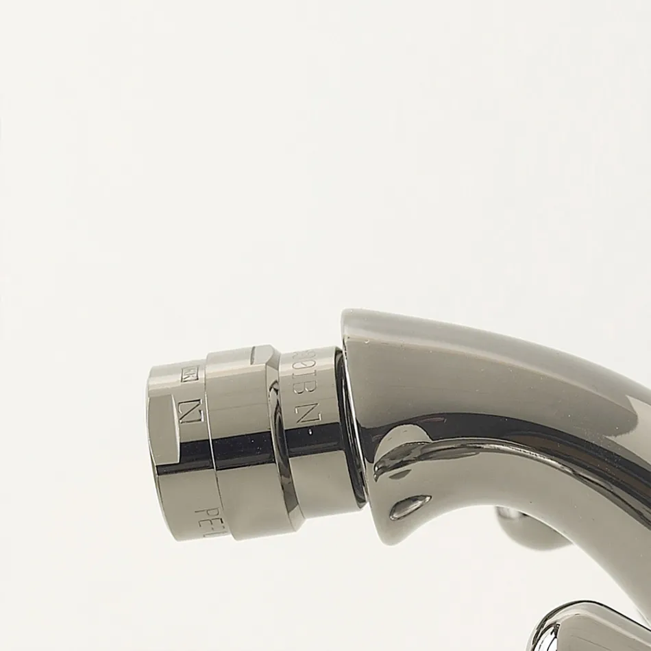 Robinet de bidet monotrou en laiton avec vidage de style classique - Ercolina Viadurini