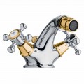 Robinet pour bidet monotrou en laiton Design classique Made in Italy - Lisca