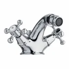 Robinet pour bidet monotrou en laiton Design classique Made in Italy - Lisca Viadurini