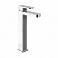 Robinet de lavabo design en laiton avec rallonge de 13 cm Made in Italy - Sika