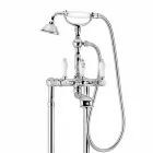 Robinet de baignoire classique en laiton fabriqué en Italie - Riko Viadurini