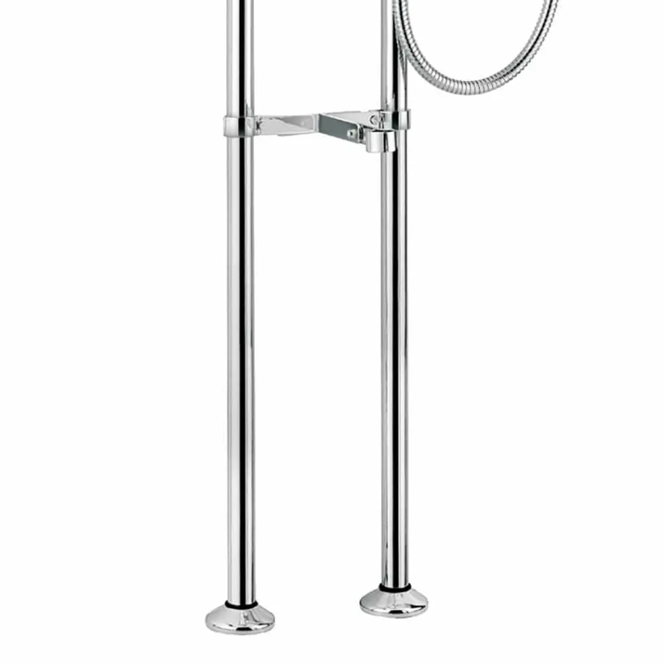 Robinet de baignoire classique en laiton fabriqué en Italie - Riko Viadurini