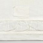 Tapis de couloir en lin épais blanc naturel avec gaufrage de luxe italien - Limao Viadurini