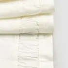 Tapis de couloir en lin épais blanc naturel avec gaufrage de luxe italien - Limao Viadurini