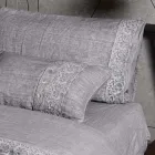 Sac de rangement housse de couette en lin avec dentelle et boutons Sinergia - Energis Viadurini