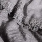 Sac de rangement housse de couette en lin avec dentelle et boutons Sinergia - Energis Viadurini