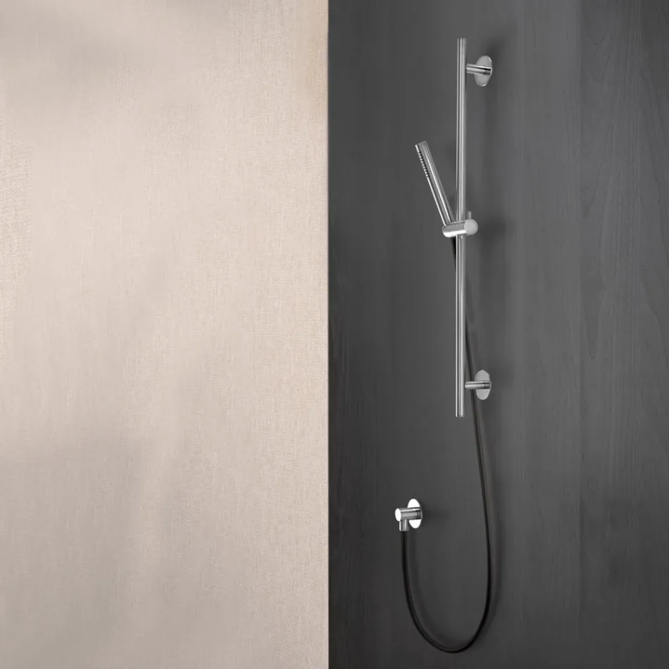 Robinet et prise d'eau minimalistes en acier inoxydable AISI 316L - Griffes Viadurini