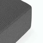 Salon d'angle extérieur design moderne en tissu Homemotion - Benito Viadurini