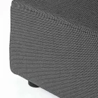 Salon d'angle extérieur design moderne en tissu Homemotion - Benito Viadurini