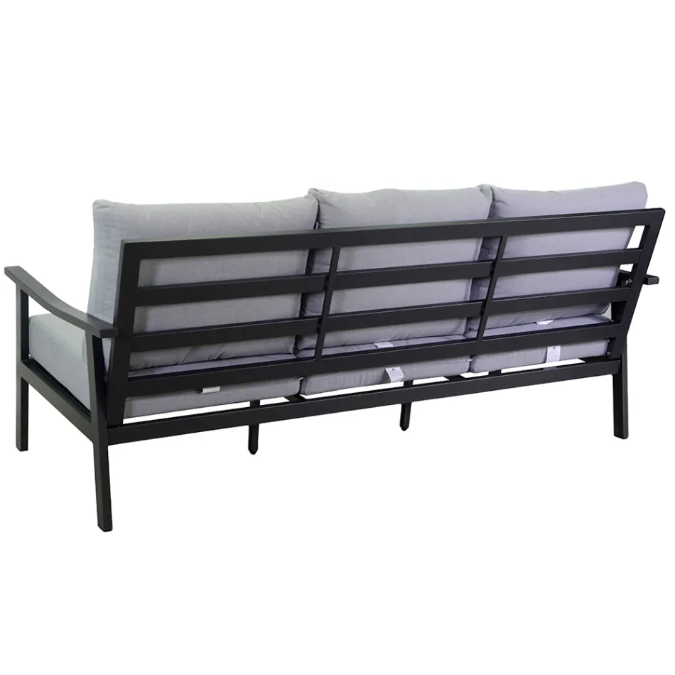 Salon comprenant 1 canapé, 2 fauteuils et 1 table basse - Ticket Viadurini