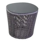 Salon composé de 2 fauteuils et d'une table basse - Valise Viadurini