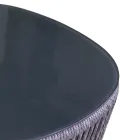 Salon composé de 2 fauteuils et d'une table basse - Valise Viadurini