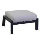 Salon composé d'un canapé, d'une table basse et de fauteuils avec repose-pieds - Tableau d'affichage Viadurini