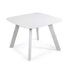 Salon d'extérieur composé de 2 fauteuils et d'une table en aluminium - Righello Viadurini