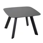 Salon d'extérieur composé de 2 fauteuils et d'une table basse - Righello Viadurini