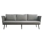 Salon d'extérieur avec table basse en aluminium de différentes couleurs - Harmony Viadurini