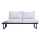 Salon de Jardin Composé de 2 Canapés et Table Centrale - Pippo Viadurini